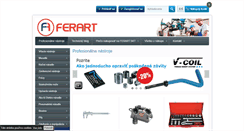Desktop Screenshot of ferart.sk