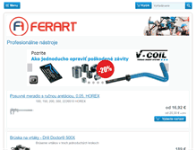 Tablet Screenshot of ferart.sk